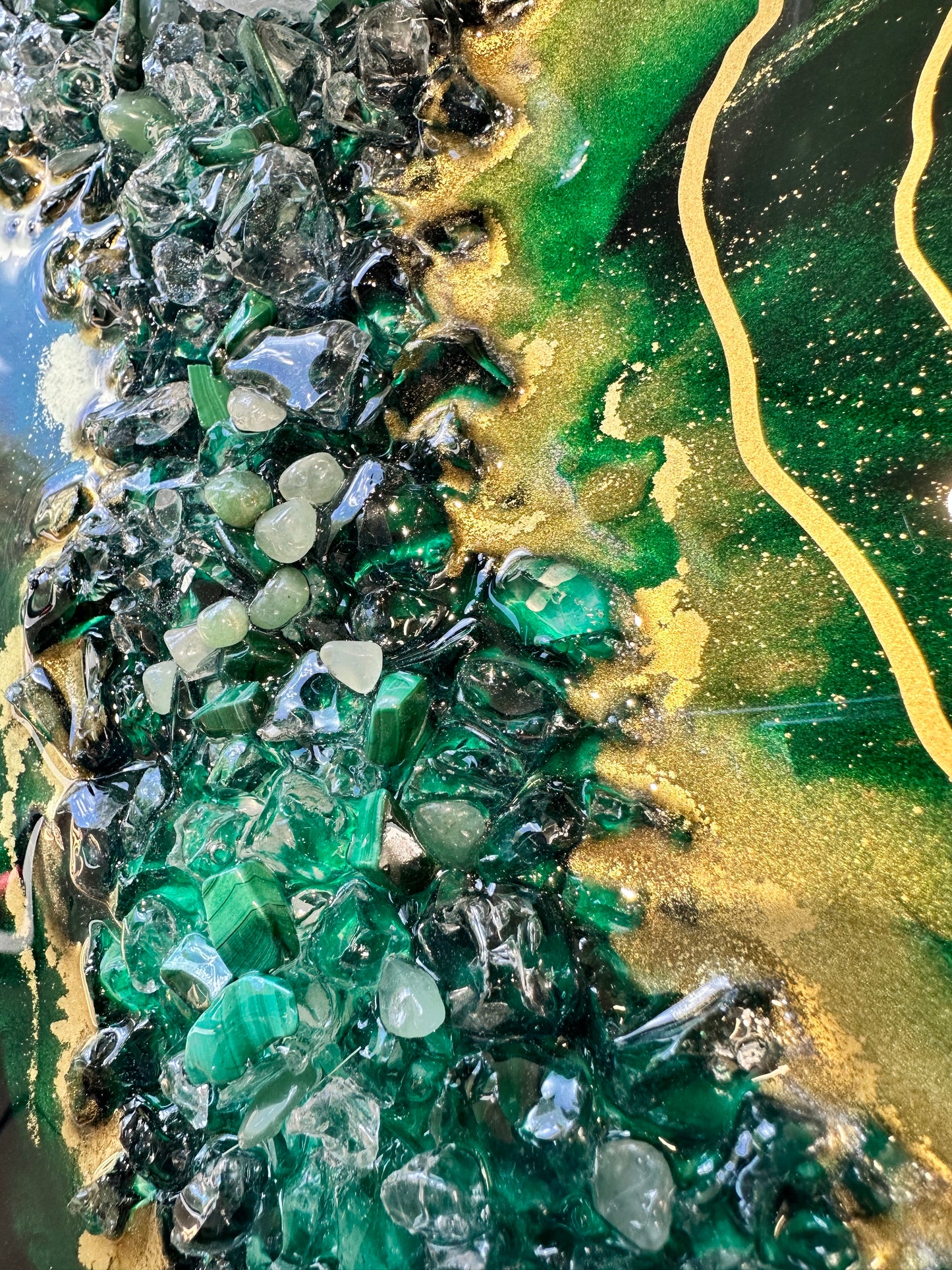 Tableau mural- Rivieres Émeraude.