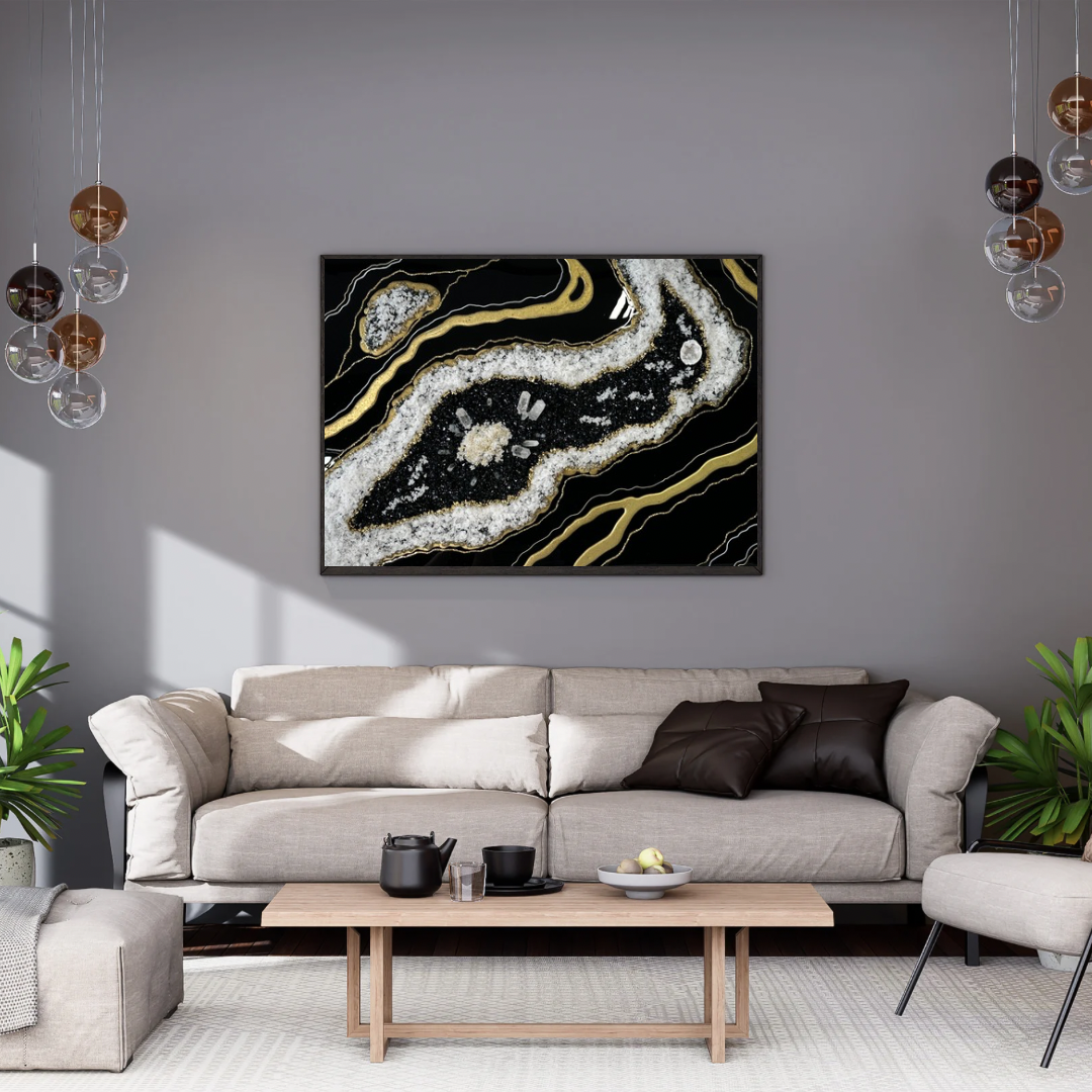 Île de Mystère- tableau mural