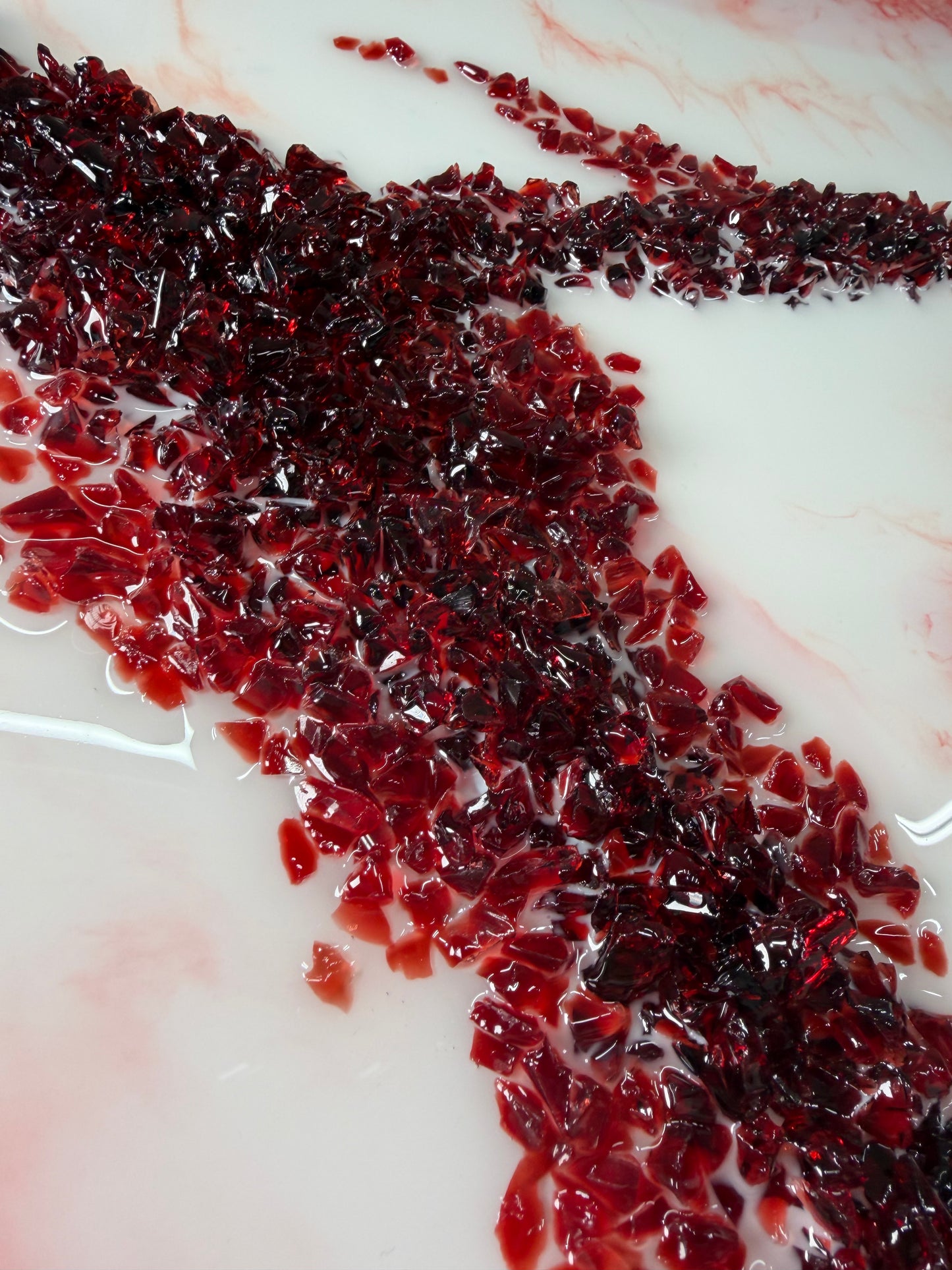 Tableau mural résine - Mémoire du coeur.